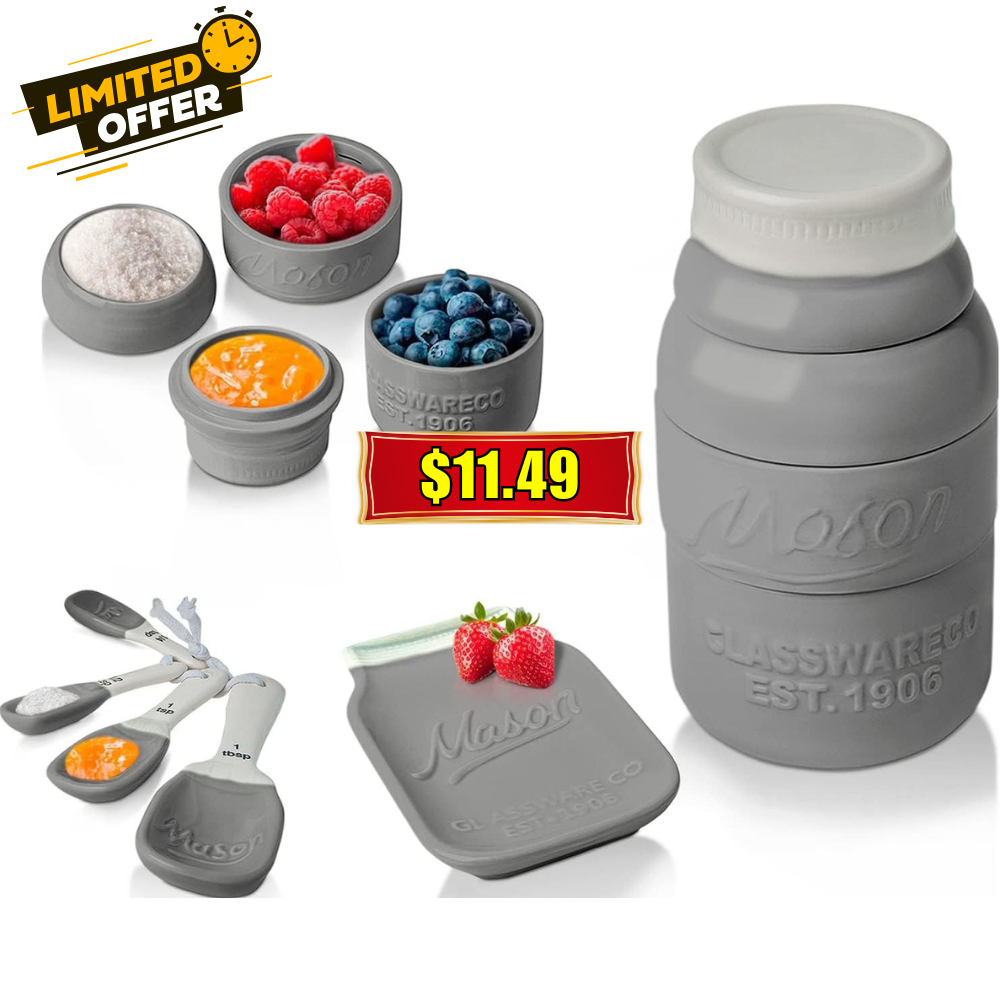 Comfify Mason Jar Kitchenware Sale: 50% Off at Jar Kitchenware