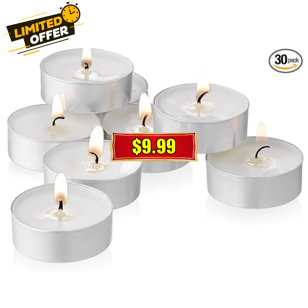 30-Pack Scented Tealight Candles Deal: Big Savings