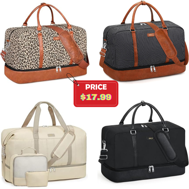 Travel Duffle Bag Sale: 50% Off