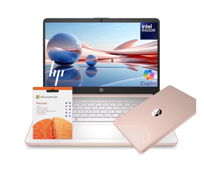 HP 14 AI Copilot Laptop $249 ($389)