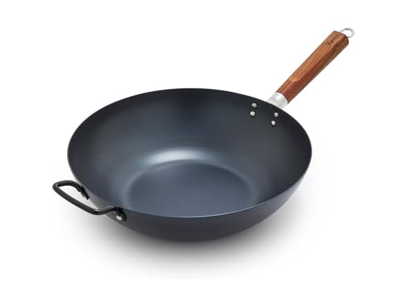 GreenPan Carbon Steel Flat Bottom Wok 14″ $39.99 ($69.95)
