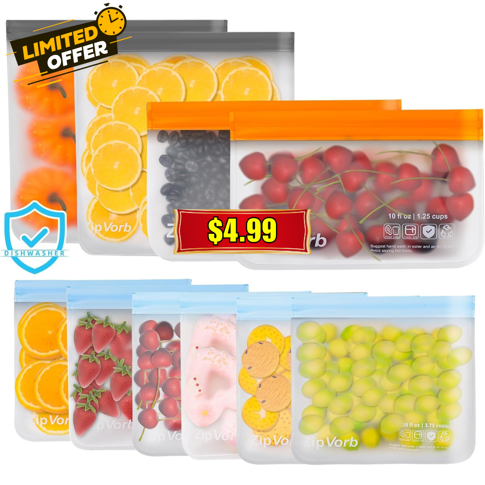 10-Pack Reusable Bags Deal: Save Big