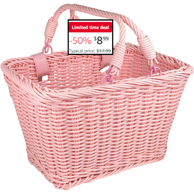 Wicker Small Picnic Basket Sale: 50% Off