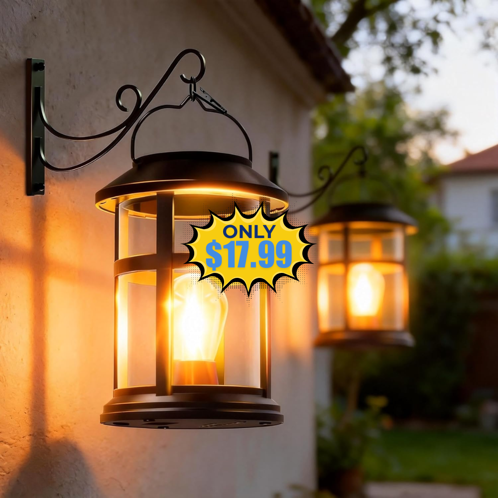 GARPAR Solar Lanterns Outdoor Sale: Discount with Promo Code