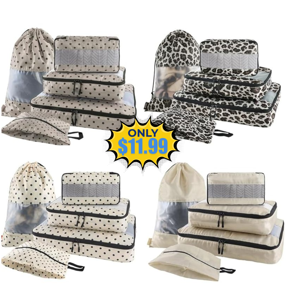 U+U 5 Set Packing Cubes Deal: Save with Promo Code