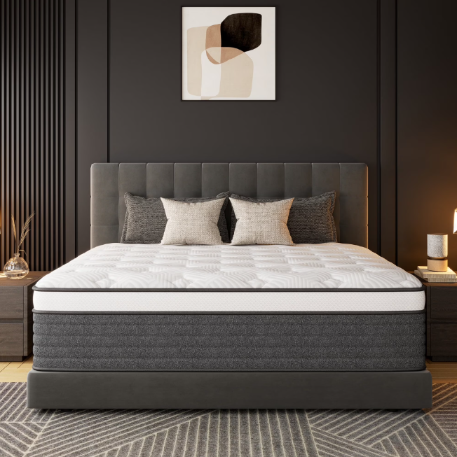 EGOHOME Queen 12 inch Hybrid Mattress $249.99 ($540)