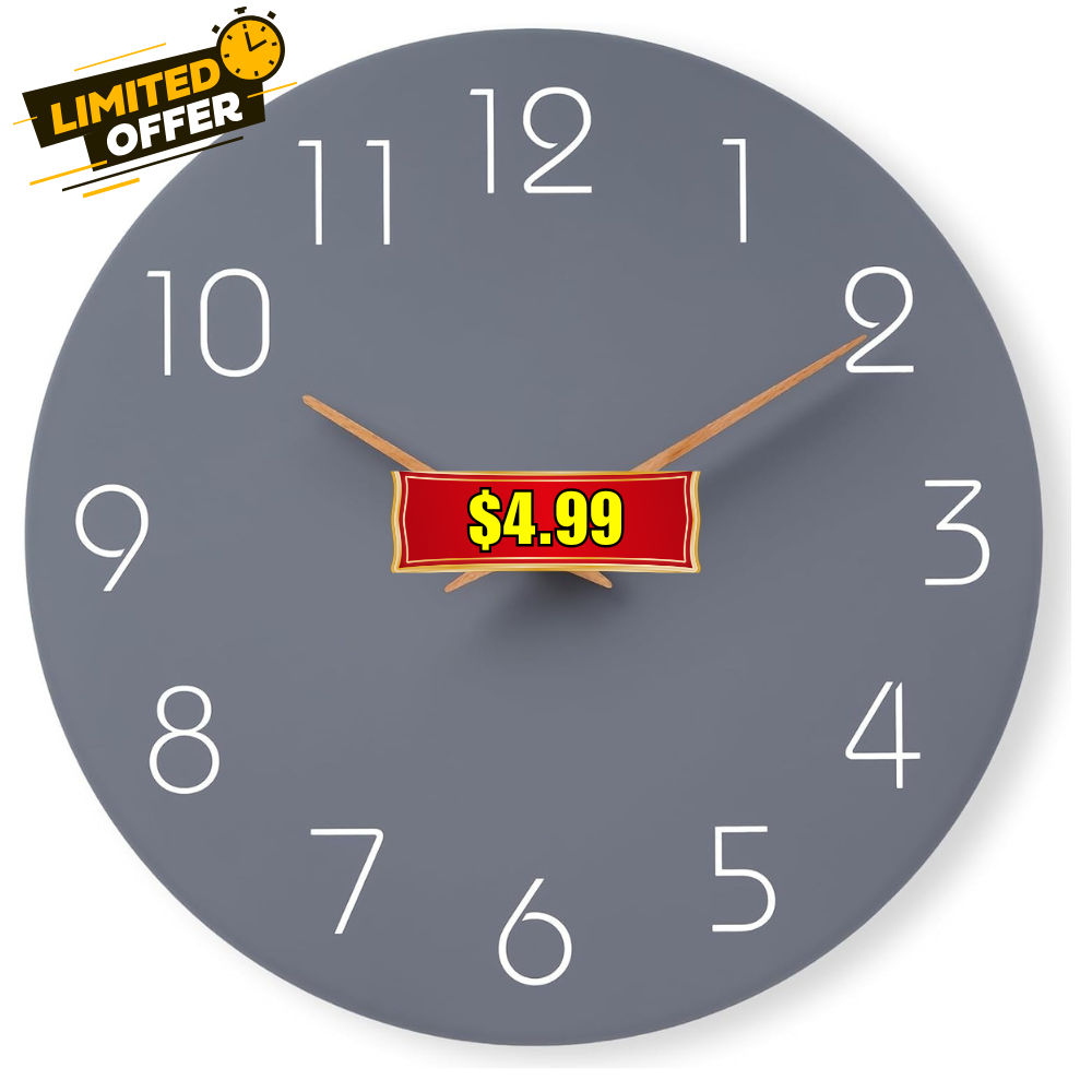 Mosewa Wall Clock 8 Inch