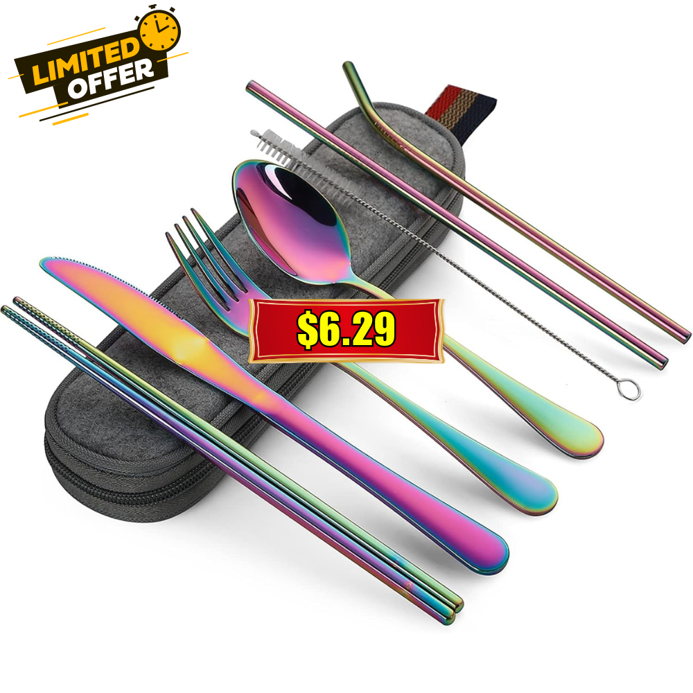 Devico Travel Camping Cutlery Set