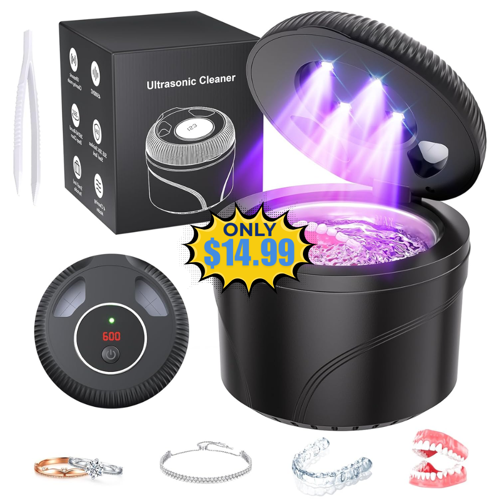 Ultrasonic Retainer Cleaner Machine Sale: 50% Off