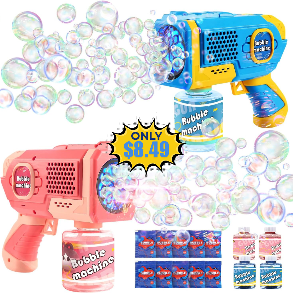 EagleStone Bubble Gun Machine Deal: Save 15%