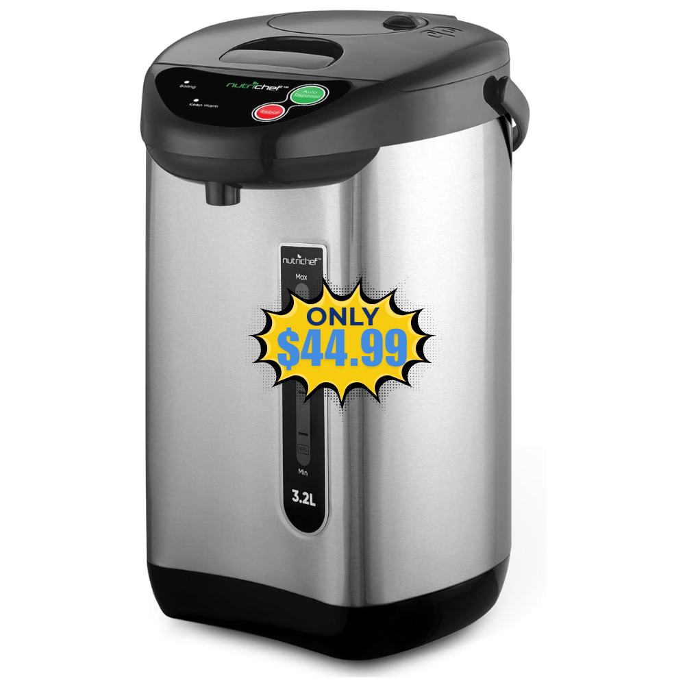 NutriChef Hot Water Urn Pot