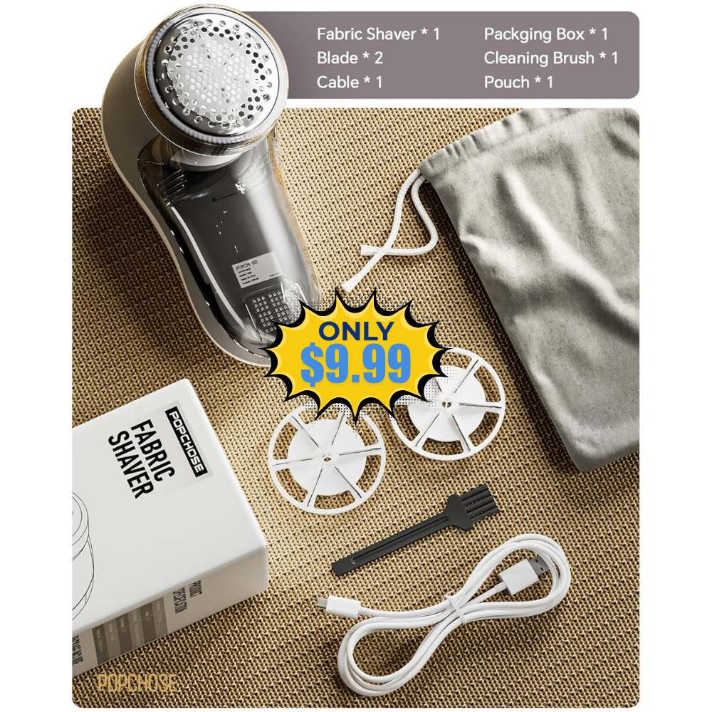 POPCHOSE Fabric Shaver Deal: Save 37%
