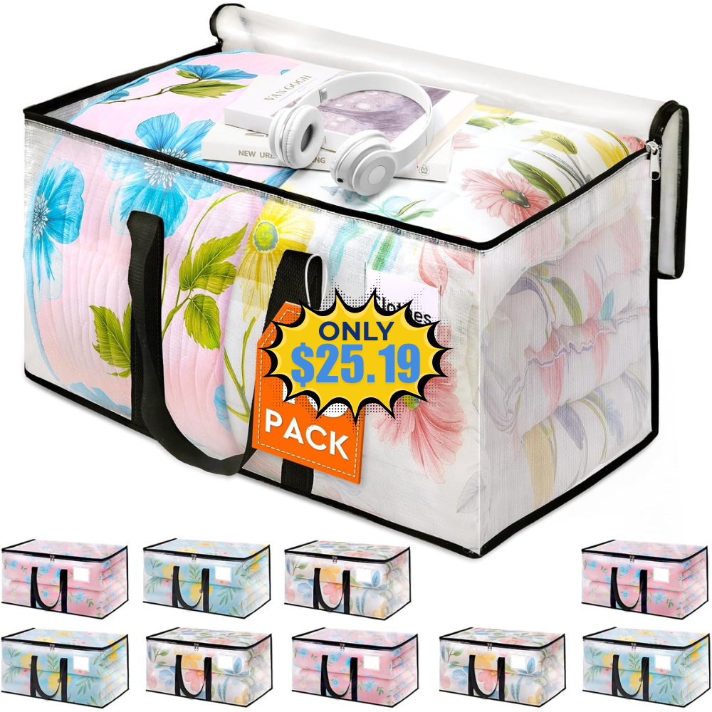 HomeHacks Clear Moving Bags Deal: $10.80