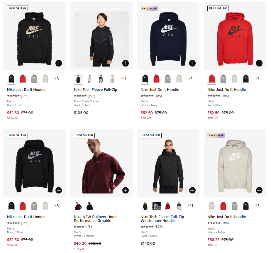 nike hoodie womens foot locker