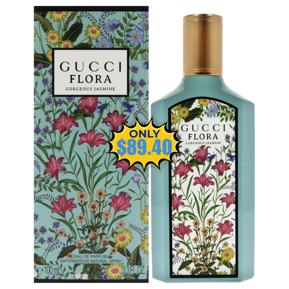 Gucci Flora Gorgeous Jasmine 3.3 oz Sale: 51% Off
