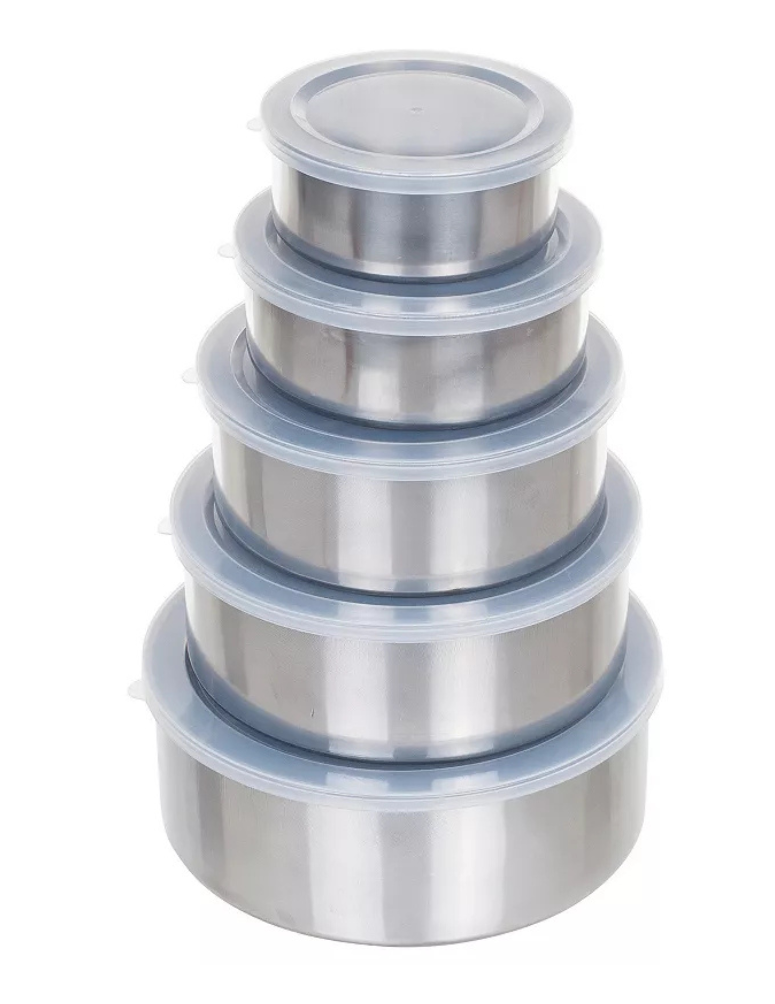 5-pc. Stainless Steel Nesting Mixing Bowl Set for only $24.99 at Kohl’s