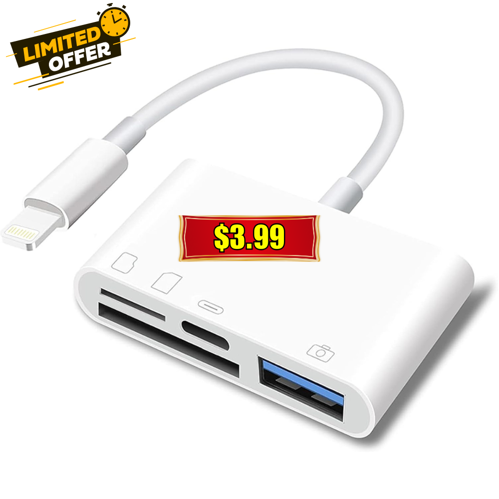 4 in 1 USB Camera Adapter