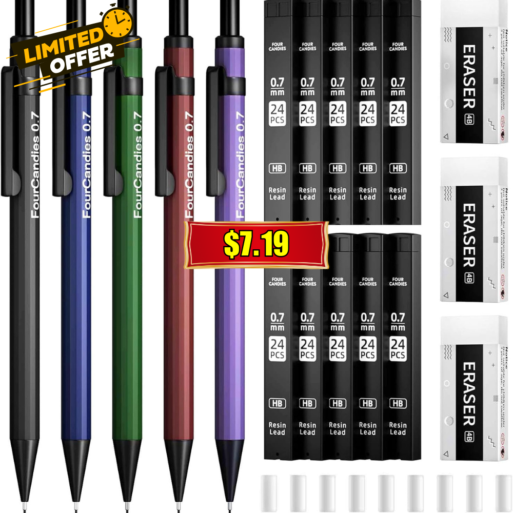 Metal Mechanical Pencils 0.7mm