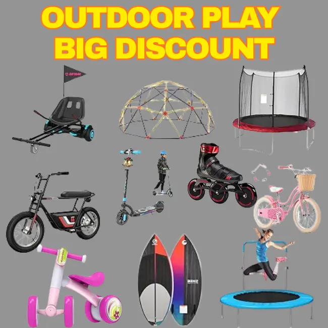 Outdoor Play Up to 70% Off: Huge Sale at Woot