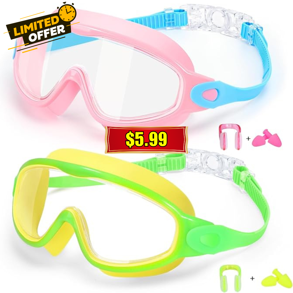 EverSport 2 Pack Kids Swimming Goggles