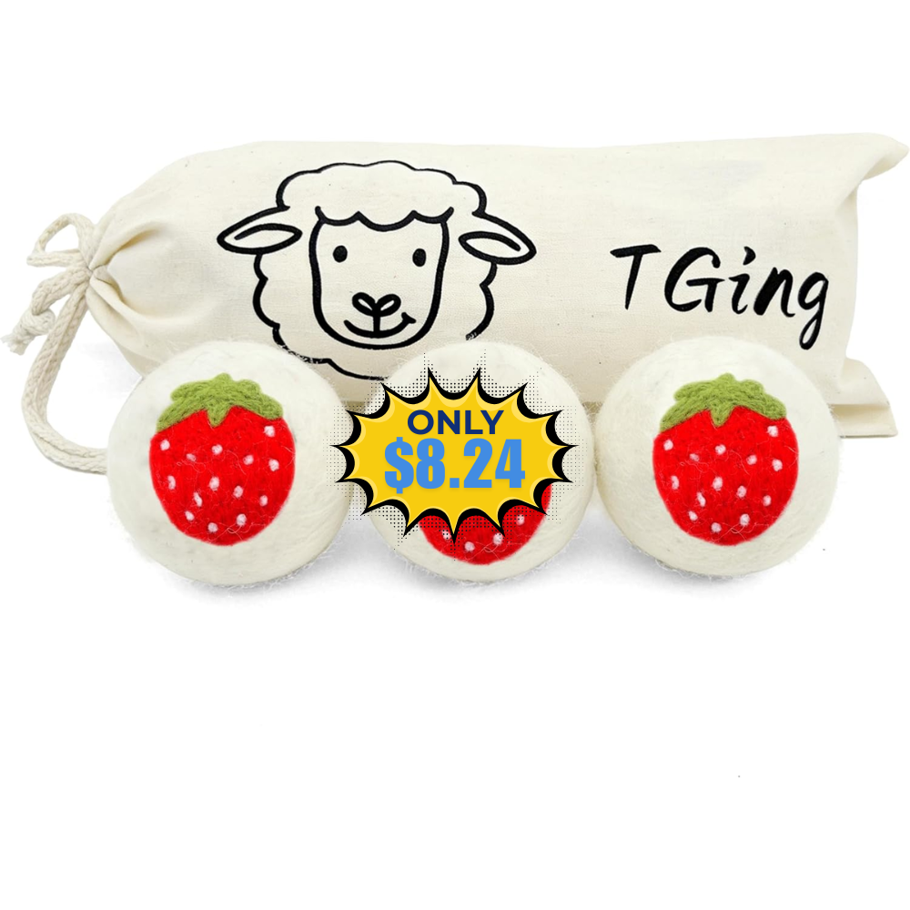 Wool Dryer Balls Deal: Pack of 3 with Promo Code