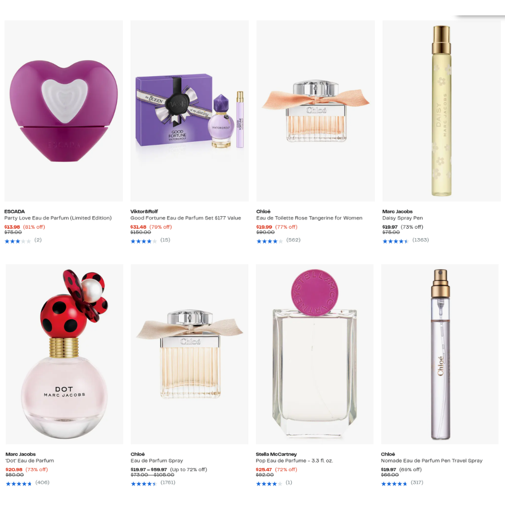 Designer Fragrances Sale: 80% Off at Nordstrom Rack
