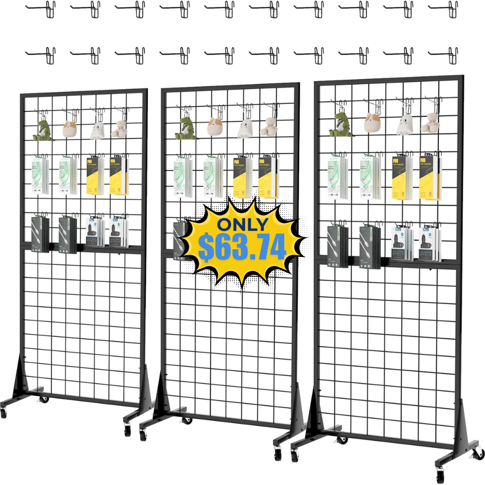 Gridwall Panel Display Stands Deal: Save 15% with Promo