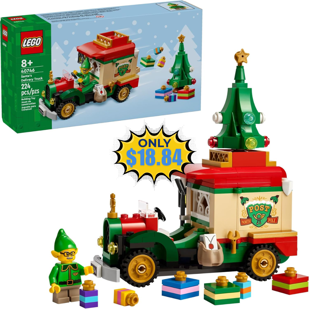 LEGO Santa’s Delivery Truck Building Toy