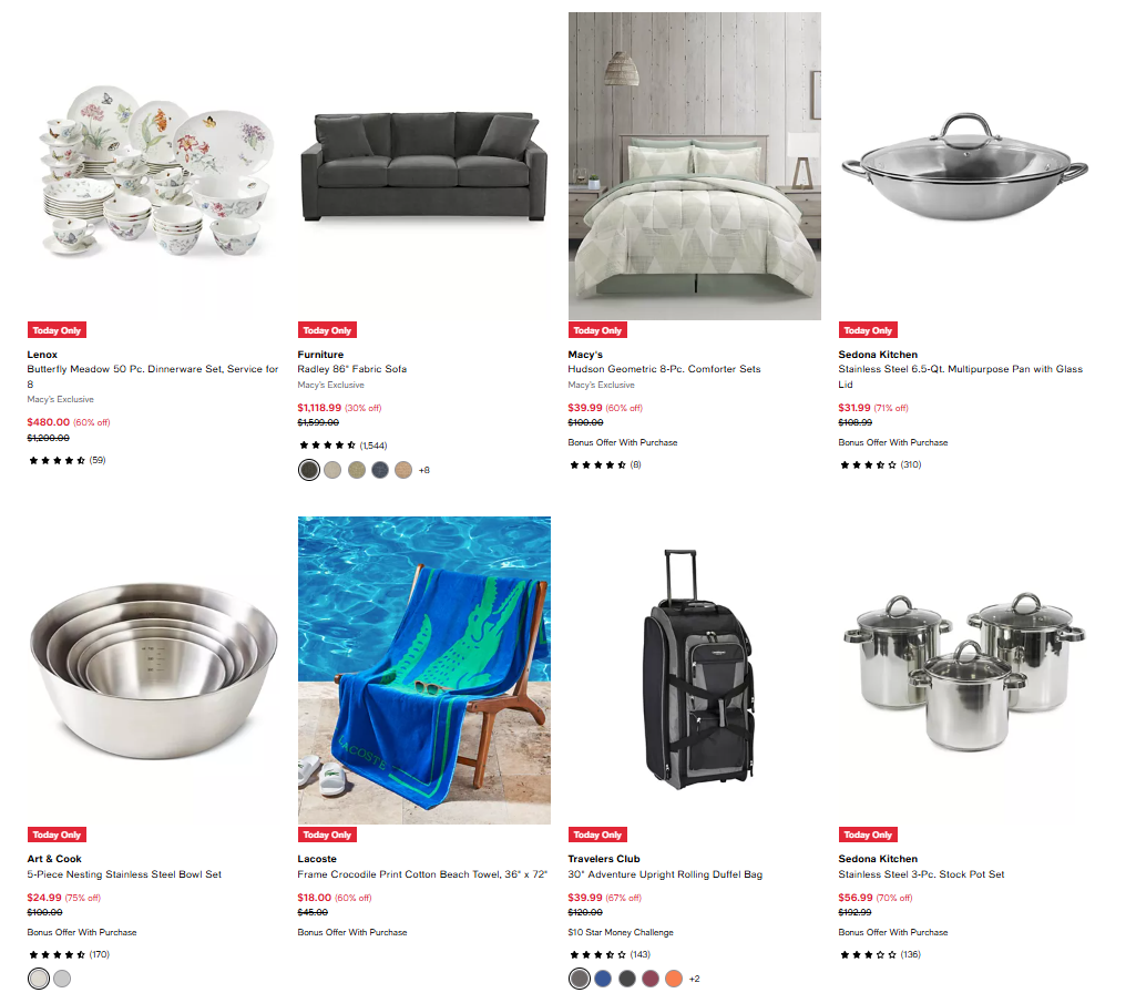 Macy’s Home Flash Sale: Save Up to 60% Off Today Only