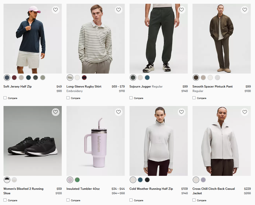 Lululemon We Made Too Much Sale: Up to 59% Off