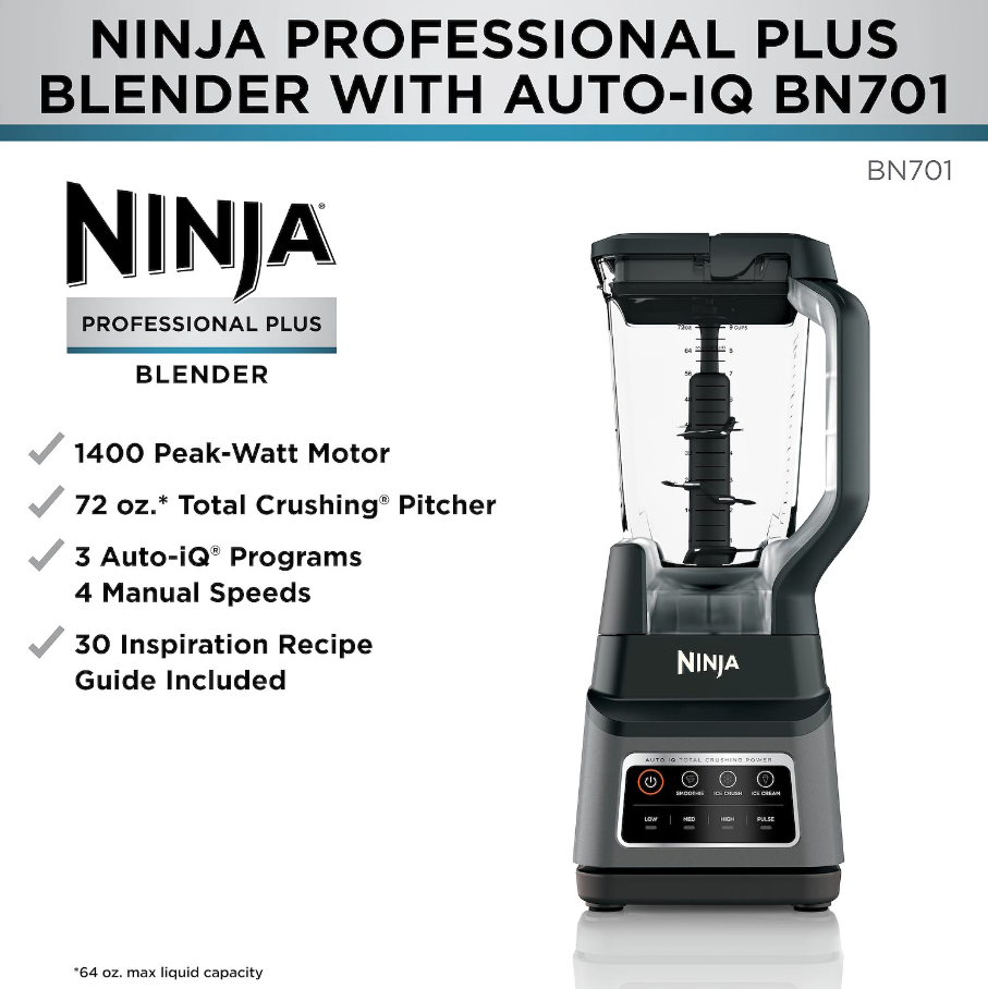 Ninja Professional Plus Blender Deal: Save 25% at Kohl’s