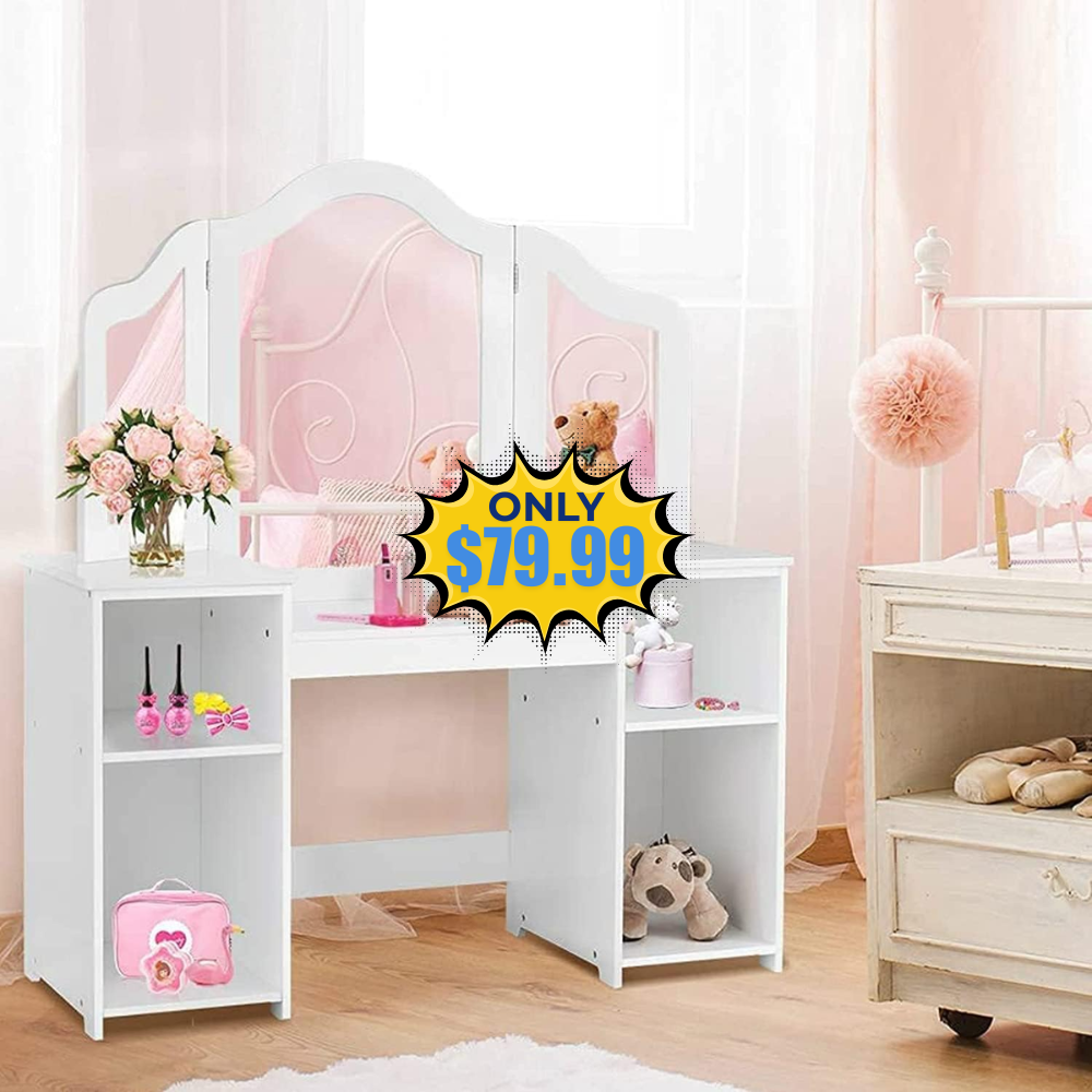 Honey Joy Little Girls Vanity Set Coupon: Save 27% at SHOP HERE