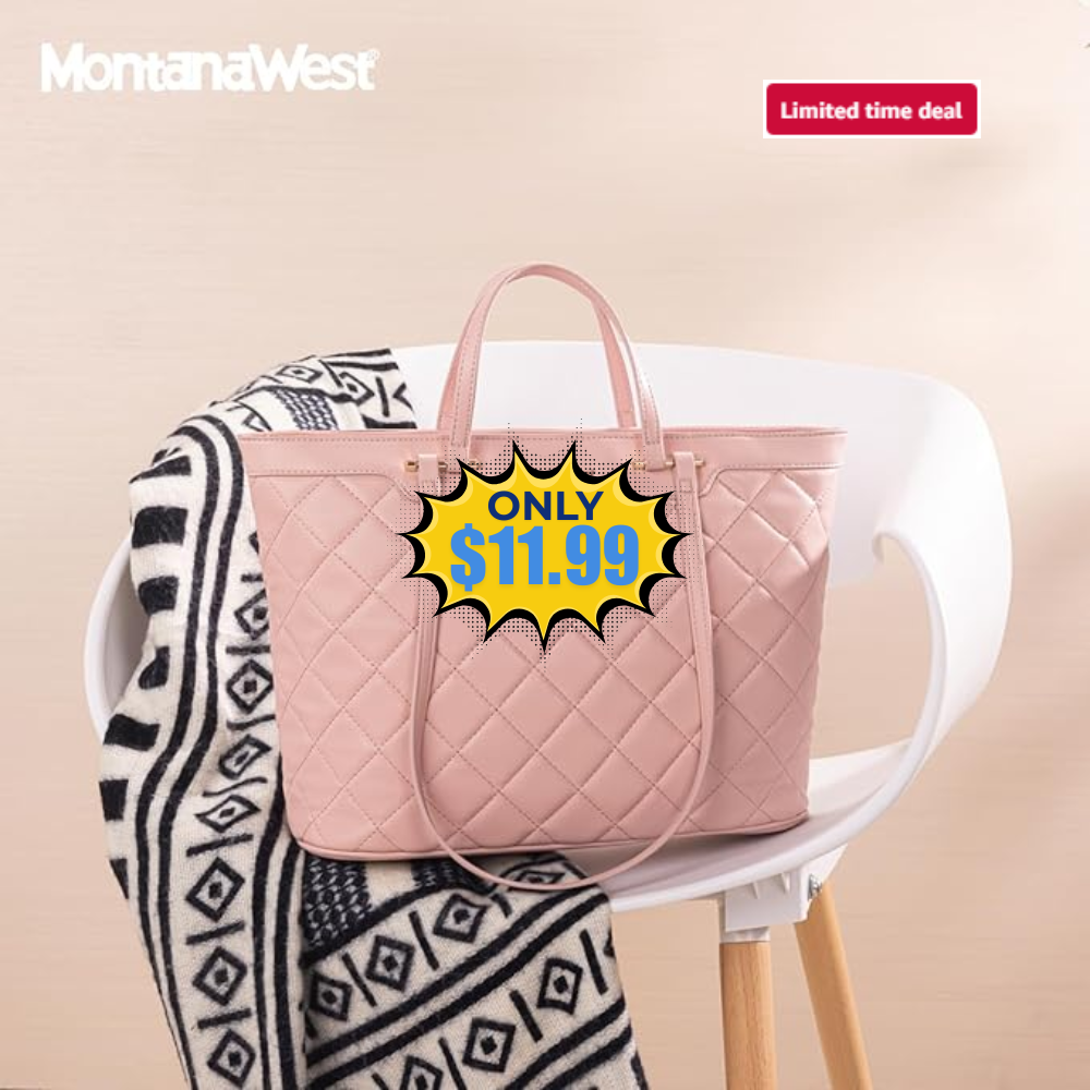 Montana West Quilted Tote Bag Sale: 50% Off