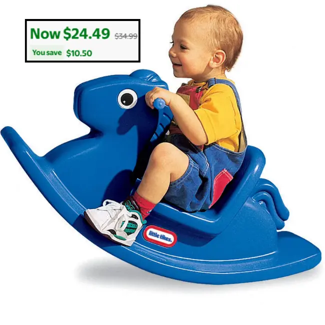 Little Tikes Rocking Horse Deal: Save $10.50 at Walmart