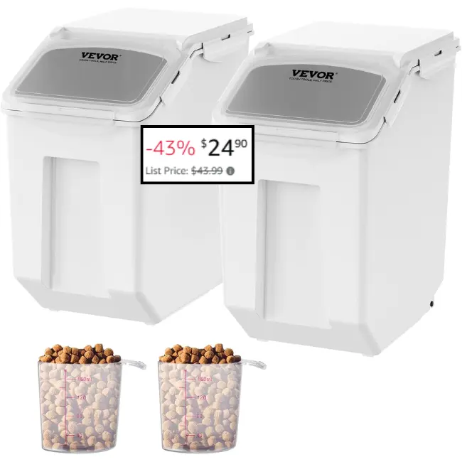 2 Pack Storage Bin Sale: Save 43% at DealsFinders.com