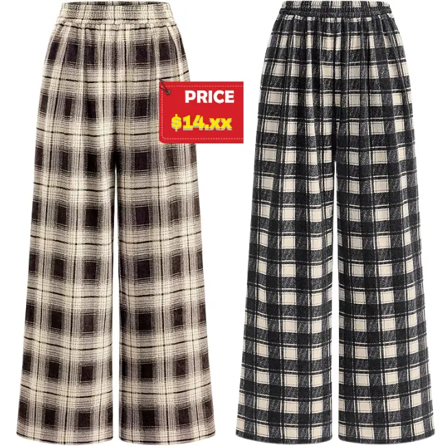 Elastic Waist Palazzo Long Wide Leg Trousers Sale: 50% Off at Elastic Waist Pal…