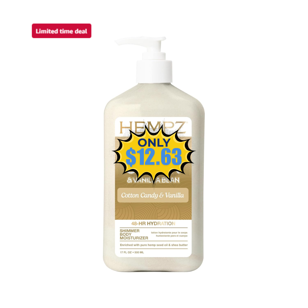 Hempz Cotton Candy Scented Body Lotion 32% Off at Subscribe & Save