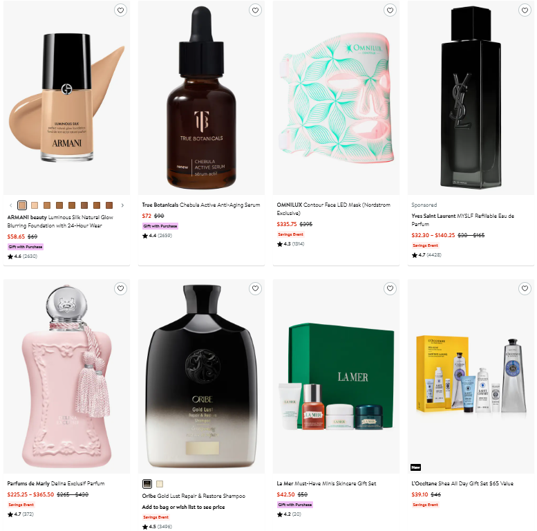 Nordstrom All Beauty Items 15% OFF: Save Big on Beauty Deals