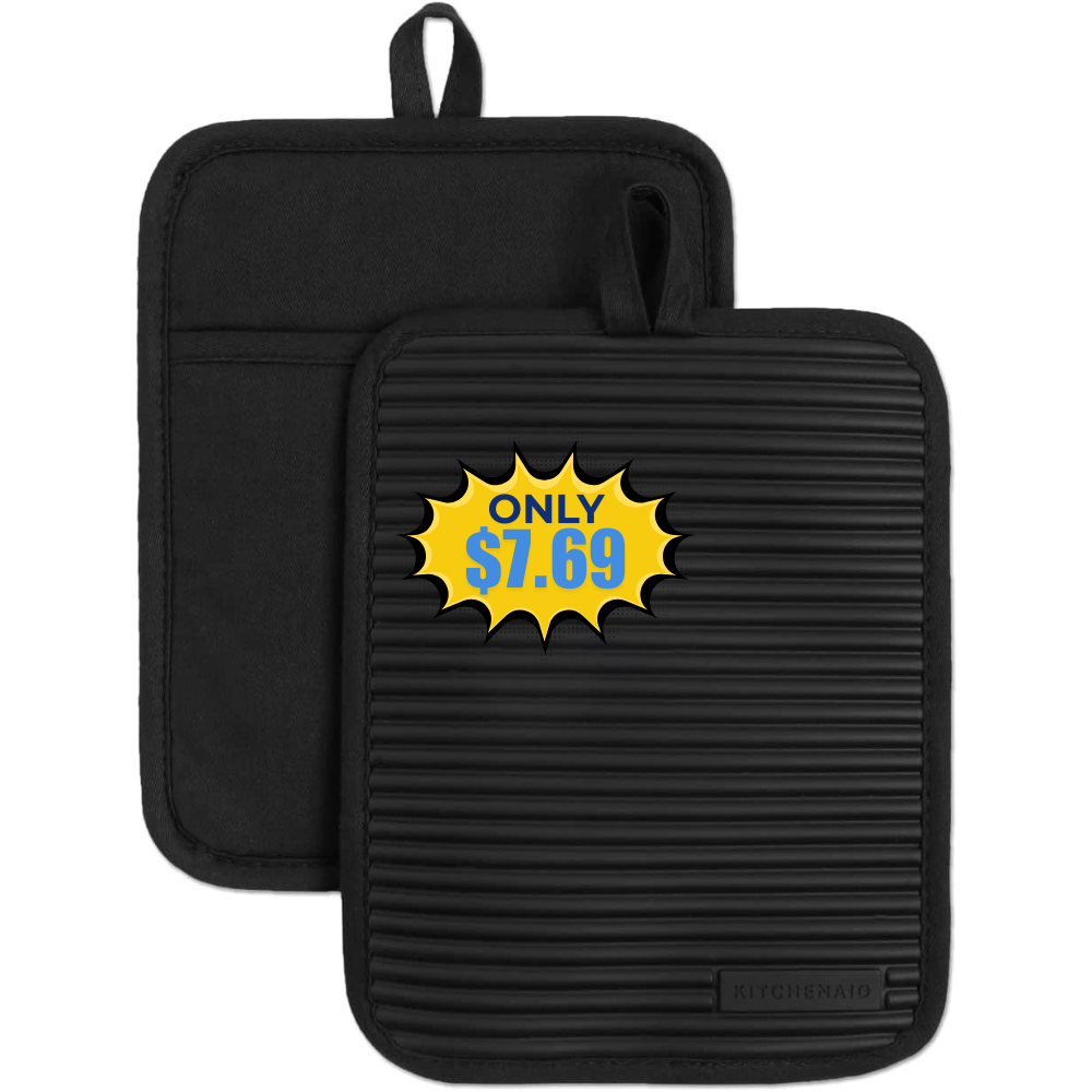 KitchenAid Silicone Pot Holder 2-Pack Deal: Save at Amazon