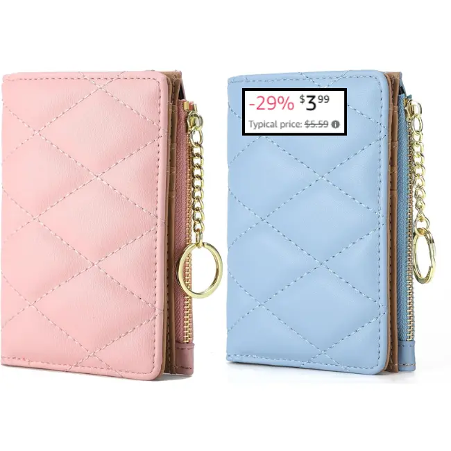 Bifold Card Coin Holder Deal: Save 29% at Online Store