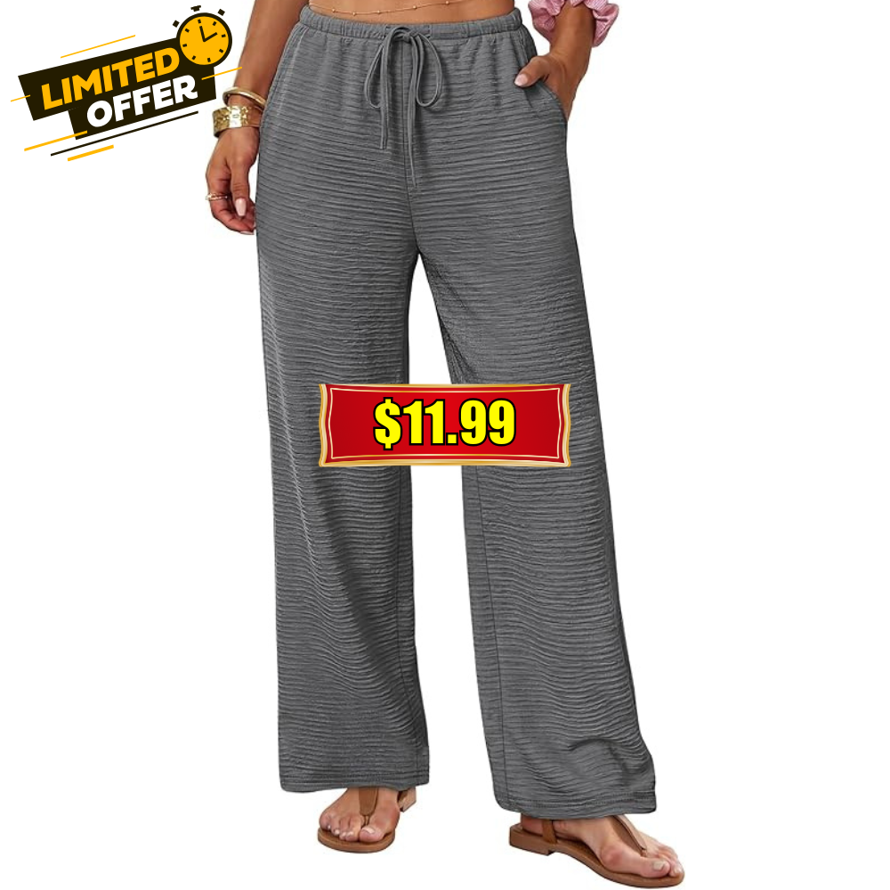 Sampeel Wide Leg Pants Promo: Save with Coupon Code S8VB5RXM at Sampeel