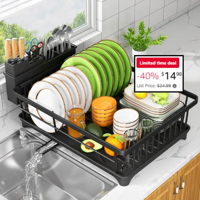 Dish Drying Rack Sale: Save 40% at Online Store