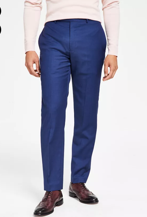 Calvin Klein Wool-Blend Stretch Suit Pants Deal: Save 80% at Macy’s