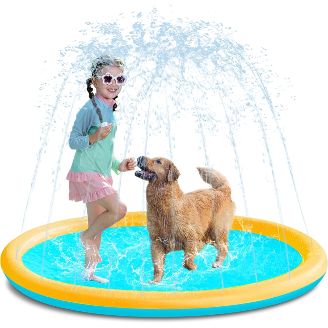 Non-Slip Splash Pad Sprinkler Deal: Save 45% at Non-Slip Splash Pad Sprinkler