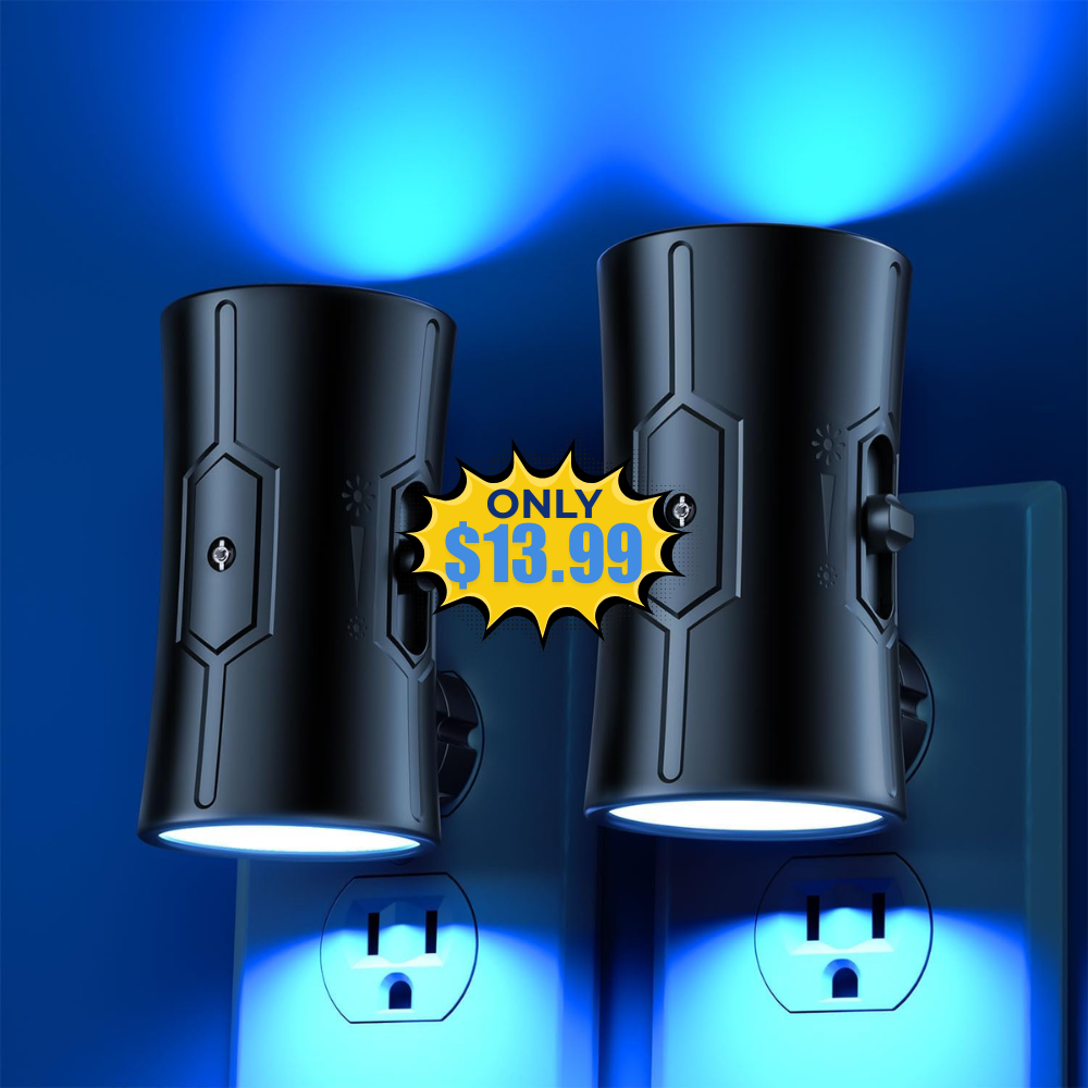 Sujeet LED Night Lights Plug into Wall Sale: Save 50% at DealsFinders