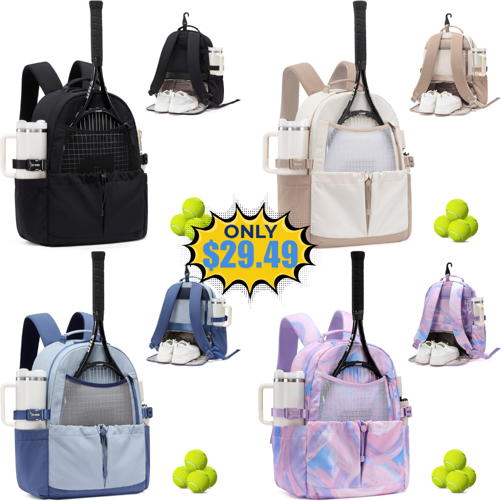 LOVEVOOK Tennis Bag 50% Off Coupon: Save at Online Store