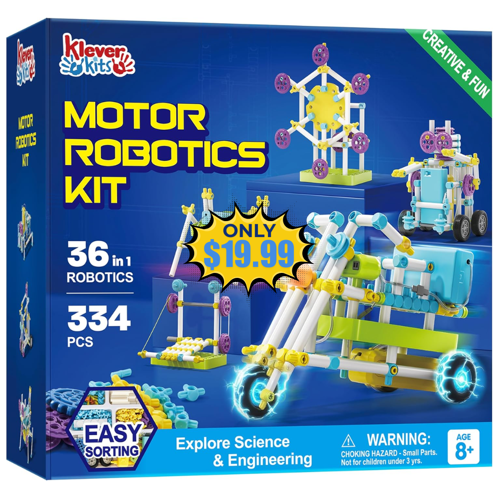 JOVA Klever Kits 36-in-1 Motor Robotic Kits Sale: Save 33% at Best Store