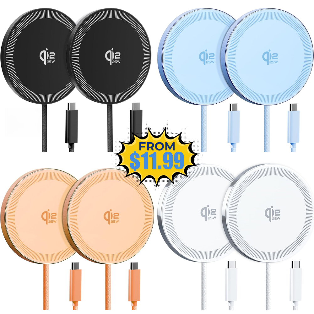 25W Wireless Charger for MagSafe Promo: Save with Code ROQNGKTD