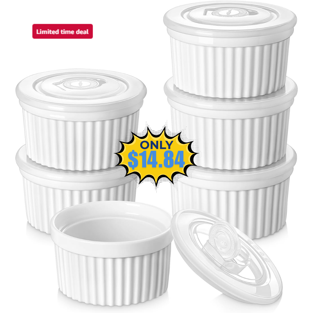 Vancasso Ramekins with Lid Deal: Save 10% at [Unknown Store]