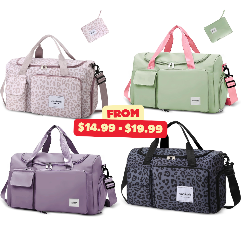 WOOMADA Foldable Travel Duffel Bag Promo: Save with EKX9RCAZ Code